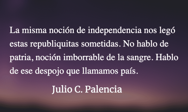 La independencia patria y la libertad de usted, de Julio C. Palencia