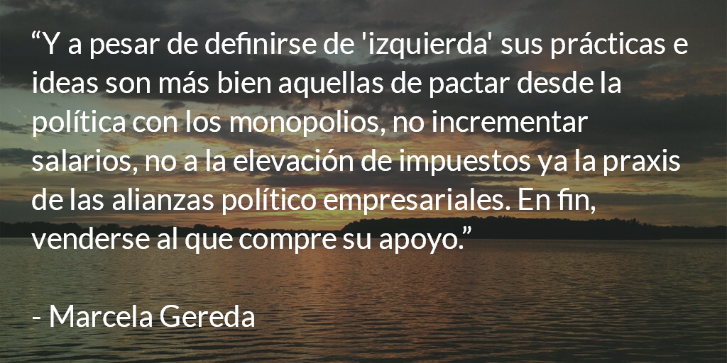 “El Chino” y la necesidad de refundar el Estado. Marcela Gereda.