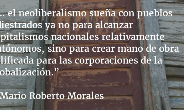 Sujeto crítico y cambio social (y 3). Mario Roberto Morales.