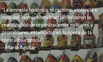 El genocidio como proceso “especial”. María Aguilar.