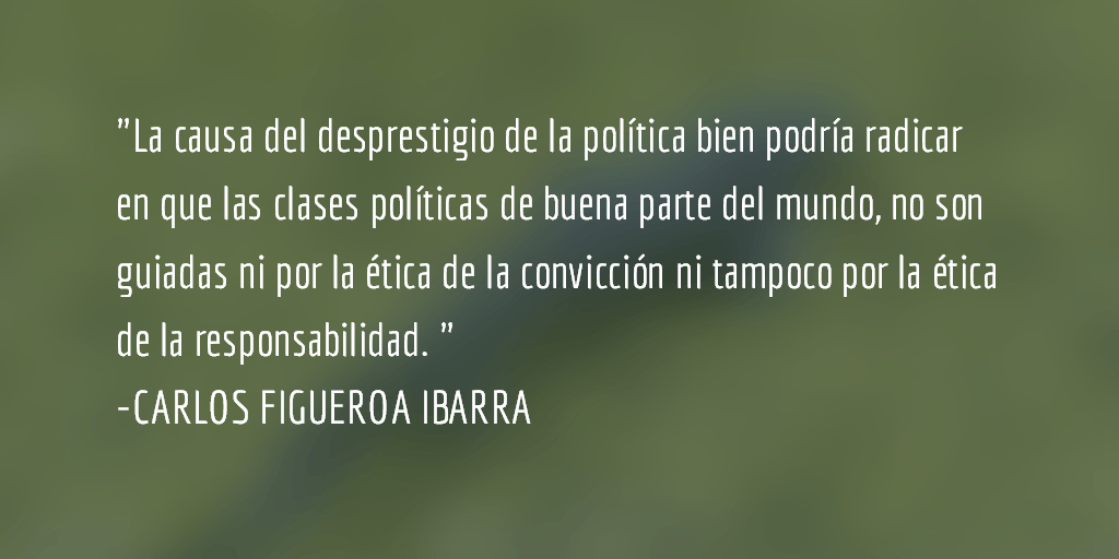 El desprestigio de la política y la antipolítica. Carlos Figueroa Ibarra.