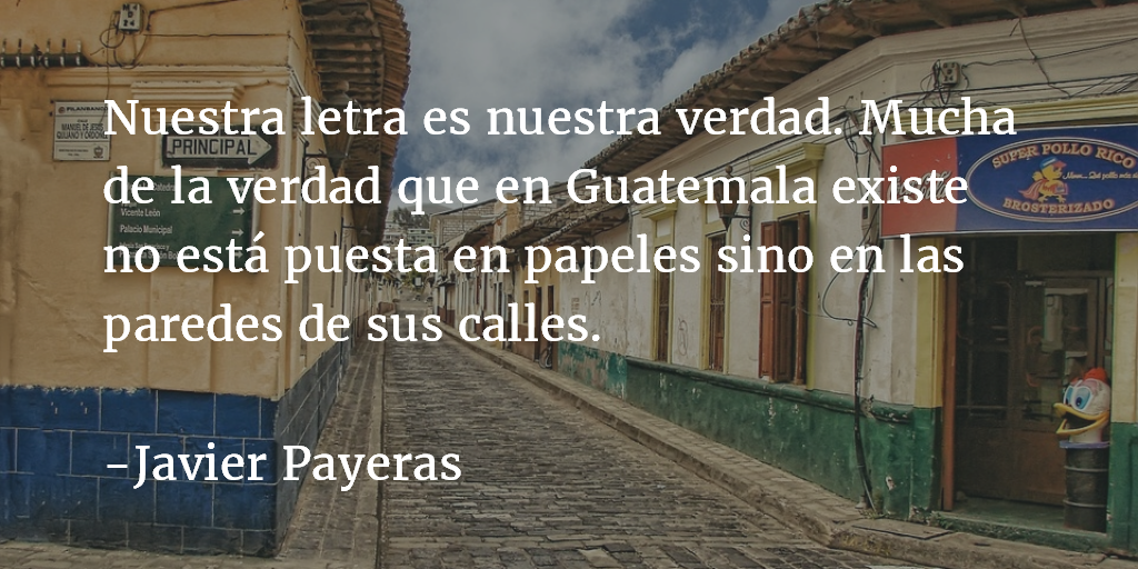 Raya. Javier Payeras.