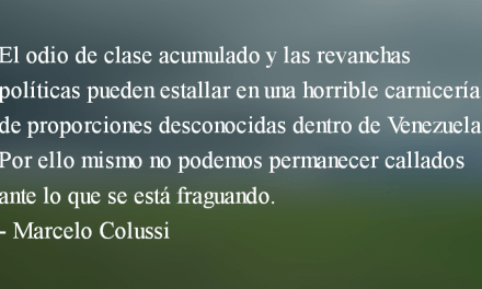 Defender a Venezuela es defender la dignidad. Marcelo Colussi.