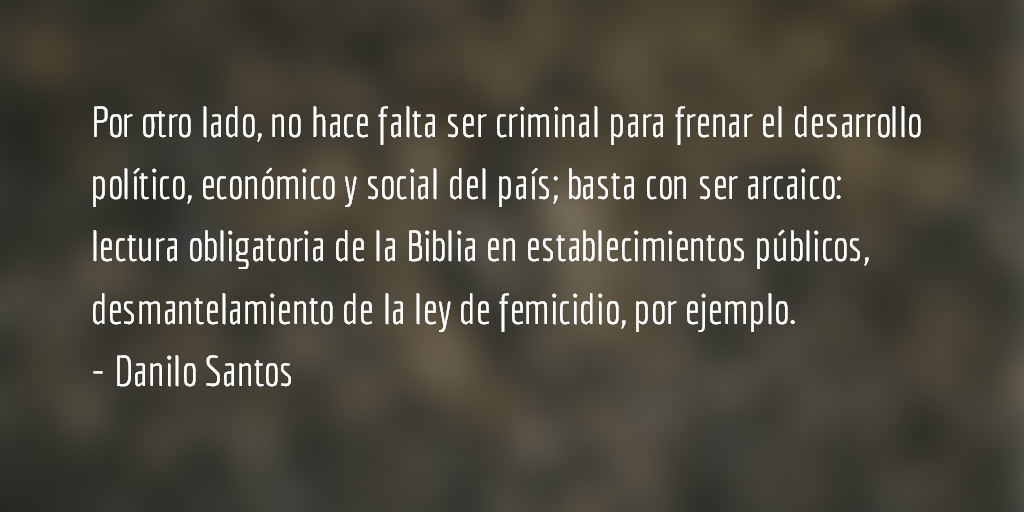 Las momias y el Sistema. Danilo Santos.