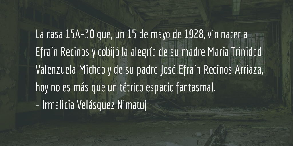 La destrucción de Quetzaltenango (Parte IV). Irmalicia Velásquez Nimatuj.