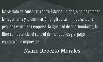 Cuestión de interlocutores. Mario Roberto Morales.