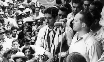 Discurso de conmemoración del levantamiento de cadetes del 2 de agosto, 1954. Manuel Palencia.