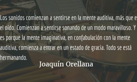La magia sonora de Joaquín Orellana. Marcela Gereda.