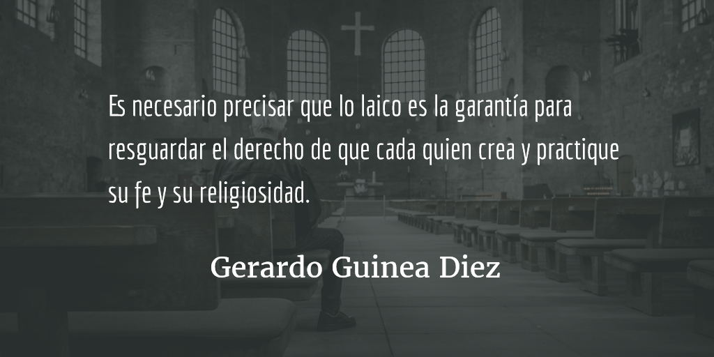 Lo sagrado. Gerardo Guinea Diez.