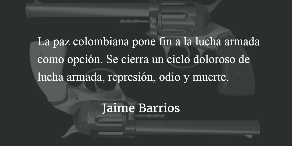 Paz en Colombia. Jaime Barrios.