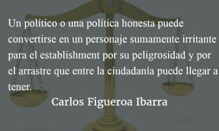 La honestidad como subversión. Carlos Figueroa Ibarra.
