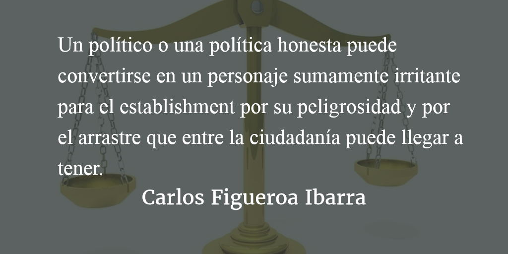 La honestidad como subversión. Carlos Figueroa Ibarra.