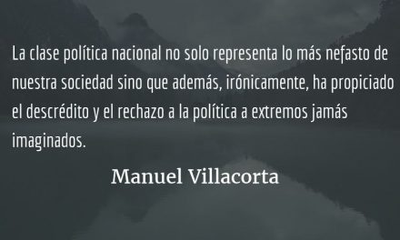 Política y economía: el cambio que nos urge. Manuel R Villacorta O.