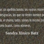 El poder de los nadies. Sandra Xinico Batz.