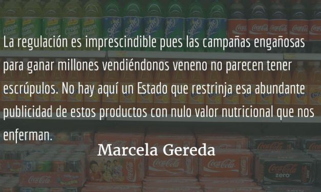 Bebidas gaseosas y engañosas campañas publicitarias. Marcela Gereda.