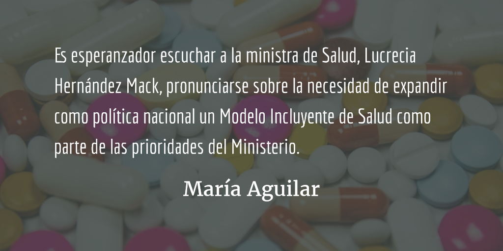 Salud incluyente. María Aguilar.