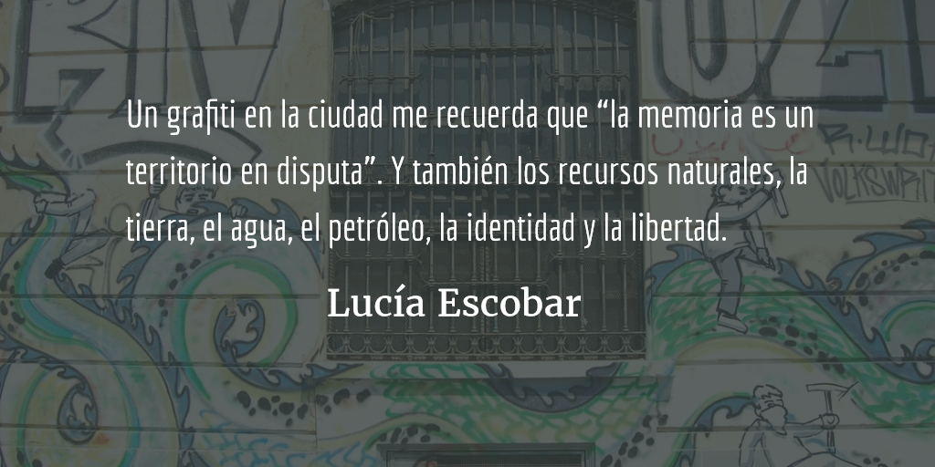Territorios en disputa. Lucía Escobar.