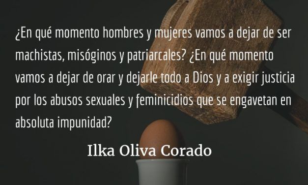 Latinoamérica, tierra de feminicidas. Ilka Oliva Corado.