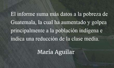 Conflicto y desarrollo. María Aguilar.