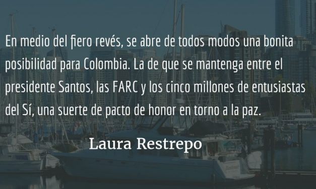 El día después del No. Laura Restrepo.