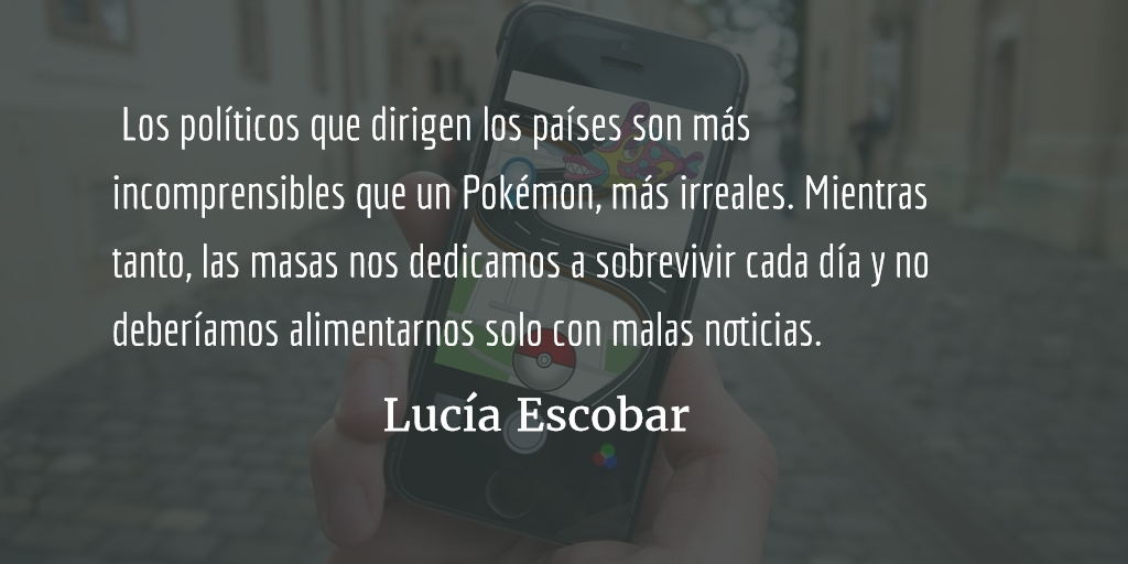 De Pokémones. Lucía Escobar.