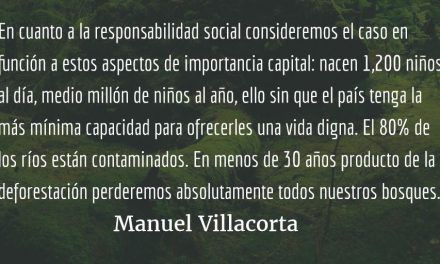 El guatemalteco ¿un ser irresponsable? Manuel Villacorta