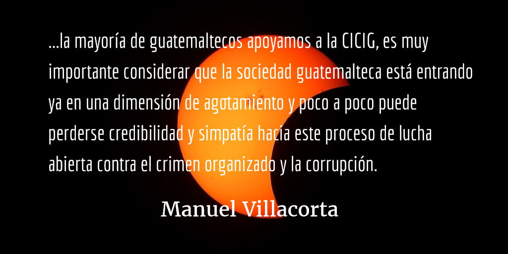 La CICIG: momento para la reflexión. Manuel Villacorta.