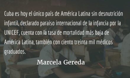 La resistencia de los cubanos. Marcela Gereda.
