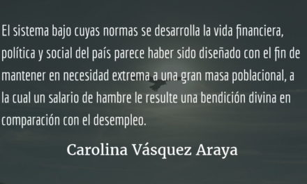 Del fuego a las brasas. Carolina Vásquez Araya.