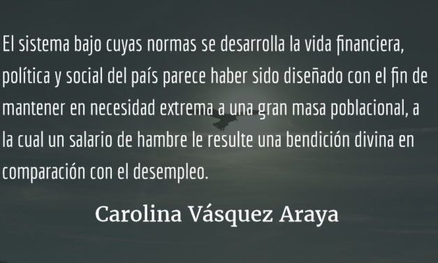 Del fuego a las brasas. Carolina Vásquez Araya.