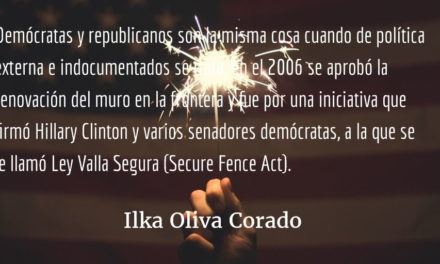 Nos llegó el turno a los indocumentados (1). Ilka Oliva Corado.