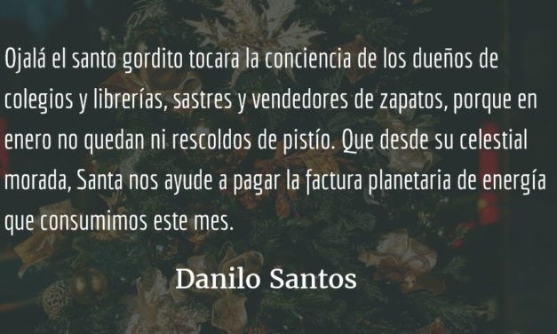 Amar y comprar. Danilo Santos.