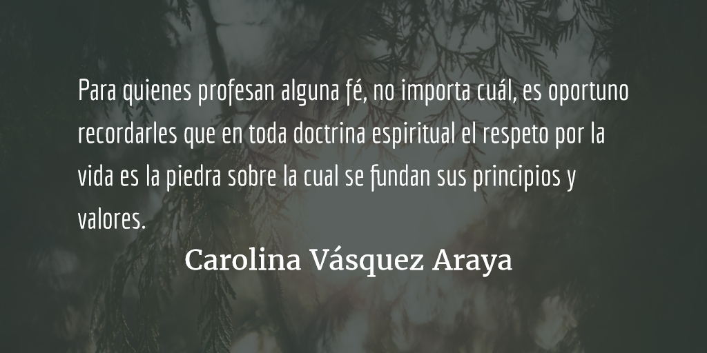 Reflexiones de la época. Carolina Vásquez Araya.