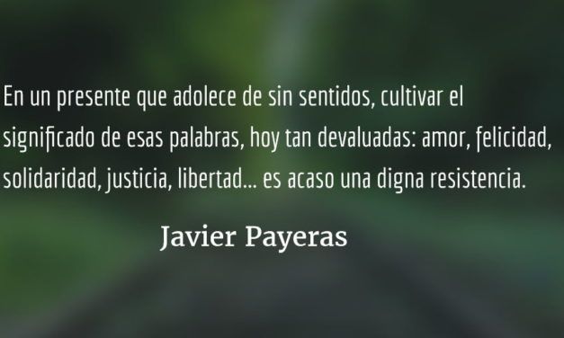 Las palabras. Javier Payeras.