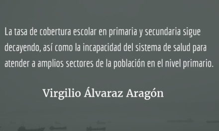 Esconder información es corrupción. Virgilio Álvarez Aragón.