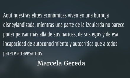 Aprender a ser autocríticos. Marcela Gereda.