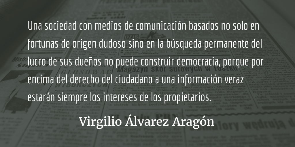 El derecho a la información como prioridad. Virgilio Álvarez Aragón.