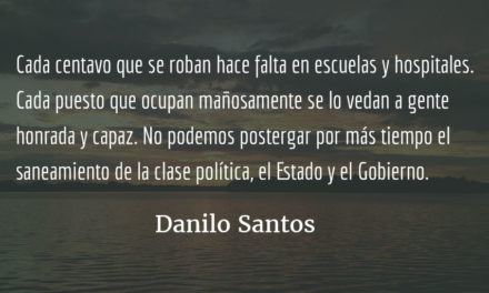 Stalling tiene razón. Danilo Santos.