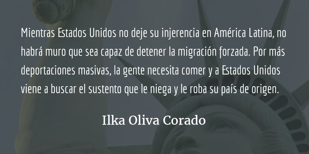 El muro de Trump contra América Latina. Ilka Oliva Corado.