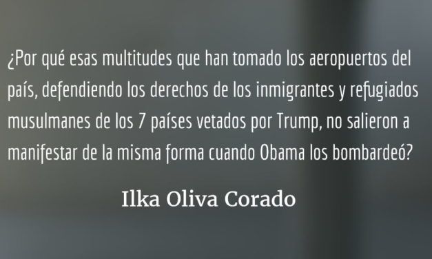 El doble estándar de las manifestaciones en Estados Unidos. Ilka Oliva Corado.