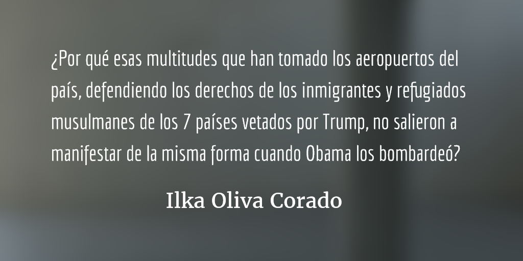 El doble estándar de las manifestaciones en Estados Unidos. Ilka Oliva Corado.