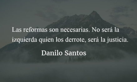 Reformas constitucionales, indígenas y golpes de Estado. Danilo Santos.