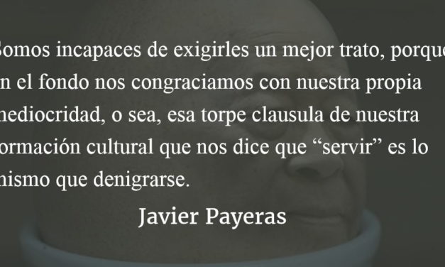 El huevón. Javier Payeras.