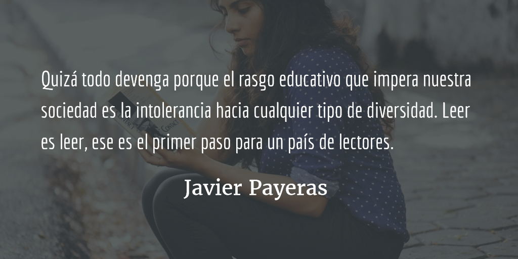 Por qué no leemos los guatemaltecos. Javier Payeras.