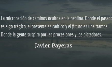 La nación pequeña. Javier Payeras.