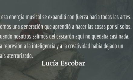 Veinticinco años de rock. Lucía Escobar.