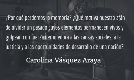 Las voces silenciosas. Carolina Vásquez Araya.