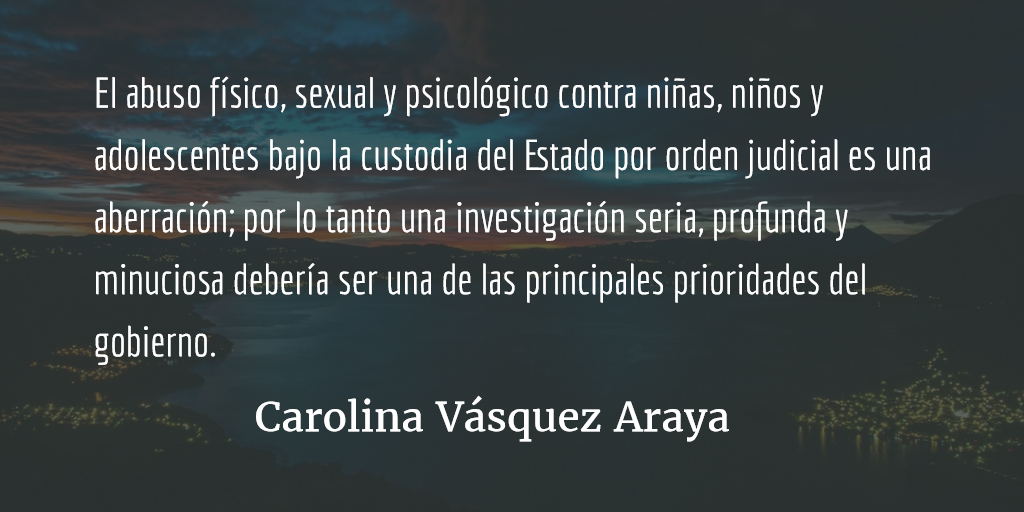 El fantasma de la justicia. Carolina Vásquez Araya.