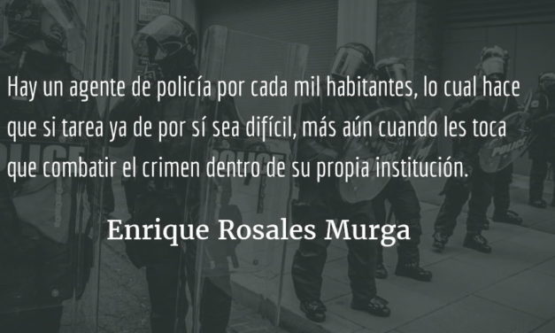 La Policía Nacional Civil, la guardia pretoriana de Guatemala. Enrique Rosales Murga.