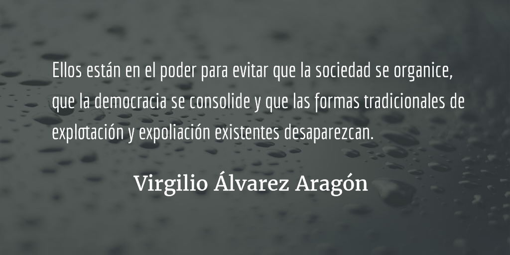 El fortalecimiento del régimen efecenista. Virgilio Álvarez Aragón.